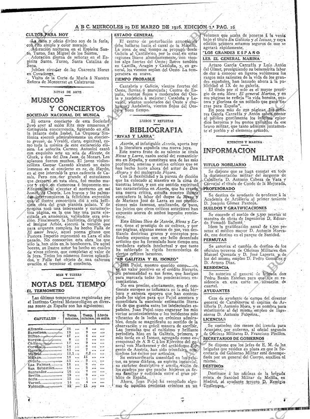 ABC MADRID 29-03-1916 página 16