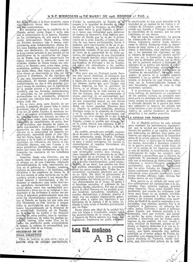 ABC MADRID 29-03-1916 página 5