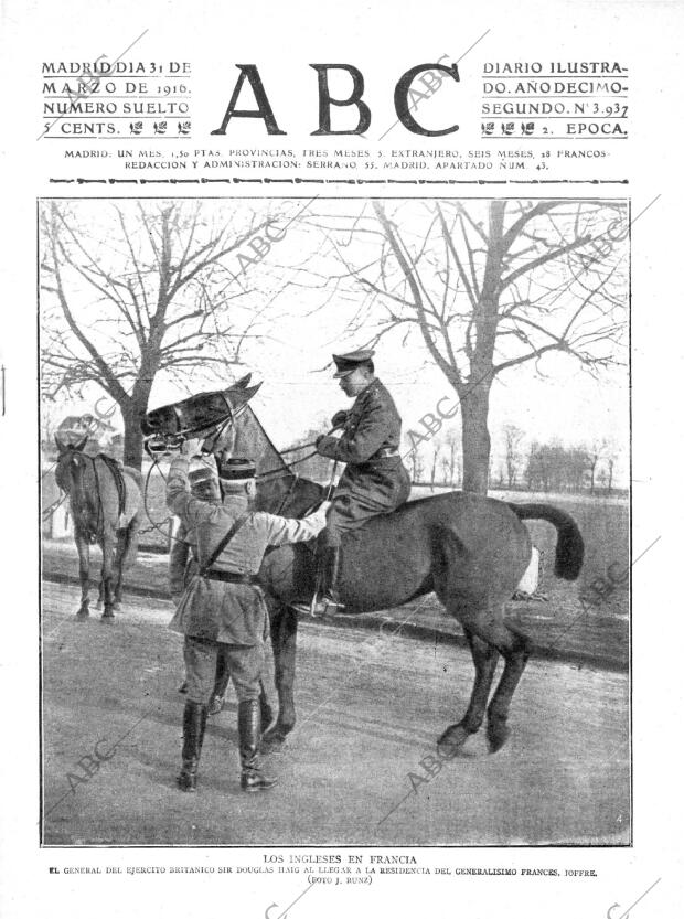 ABC MADRID 31-03-1916 página 1