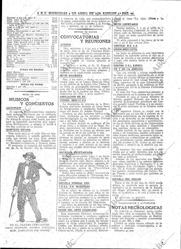 ABC MADRID 05-04-1916 página 17