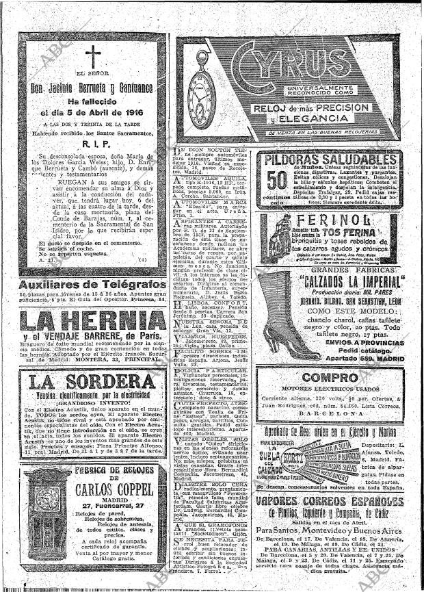 ABC MADRID 06-04-1916 página 18