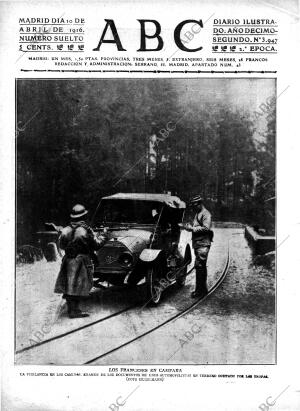 ABC MADRID 10-04-1916 página 1