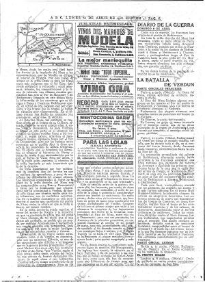 ABC MADRID 10-04-1916 página 6