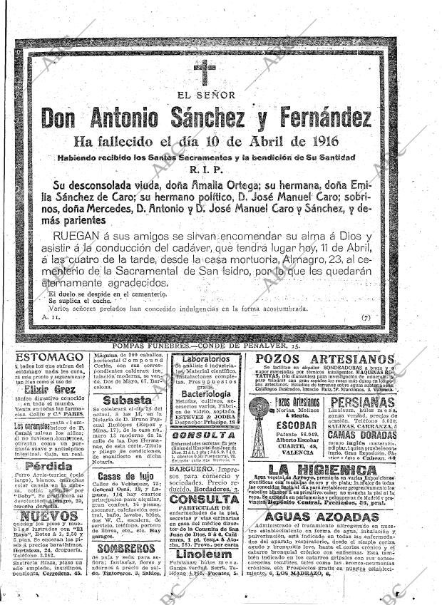 ABC MADRID 11-04-1916 página 23