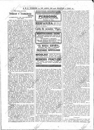 ABC MADRID 14-04-1916 página 14