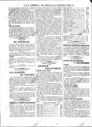 ABC MADRID 14-04-1916 página 18
