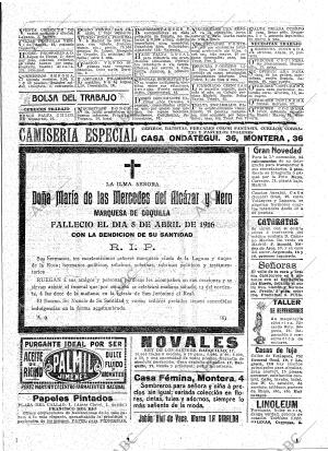 ABC MADRID 14-04-1916 página 23