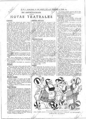 ABC MADRID 16-04-1916 página 14