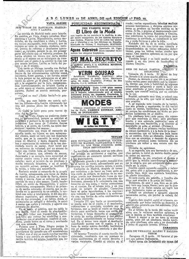 ABC MADRID 17-04-1916 página 12