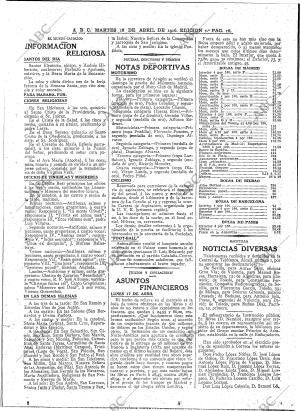 ABC MADRID 18-04-1916 página 16