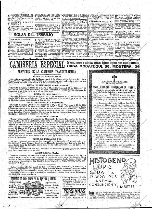 ABC MADRID 18-04-1916 página 21