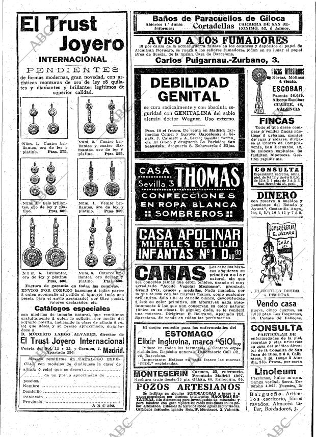 ABC MADRID 19-04-1916 página 21