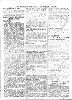 ABC MADRID 19-04-1916 página 8