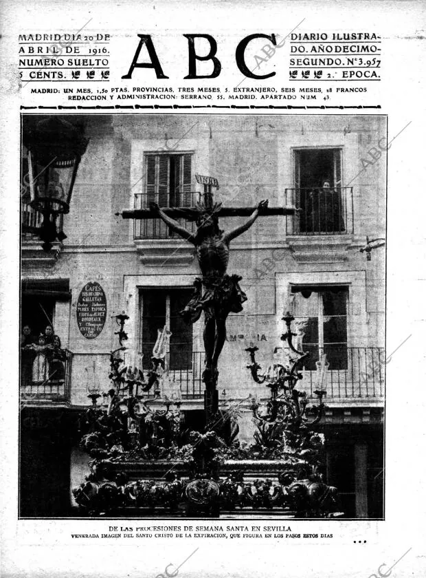 ABC MADRID 20-04-1916 página 1