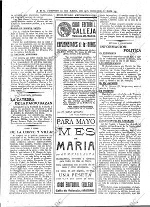 ABC MADRID 20-04-1916 página 13