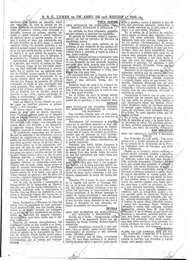 ABC MADRID 24-04-1916 página 13