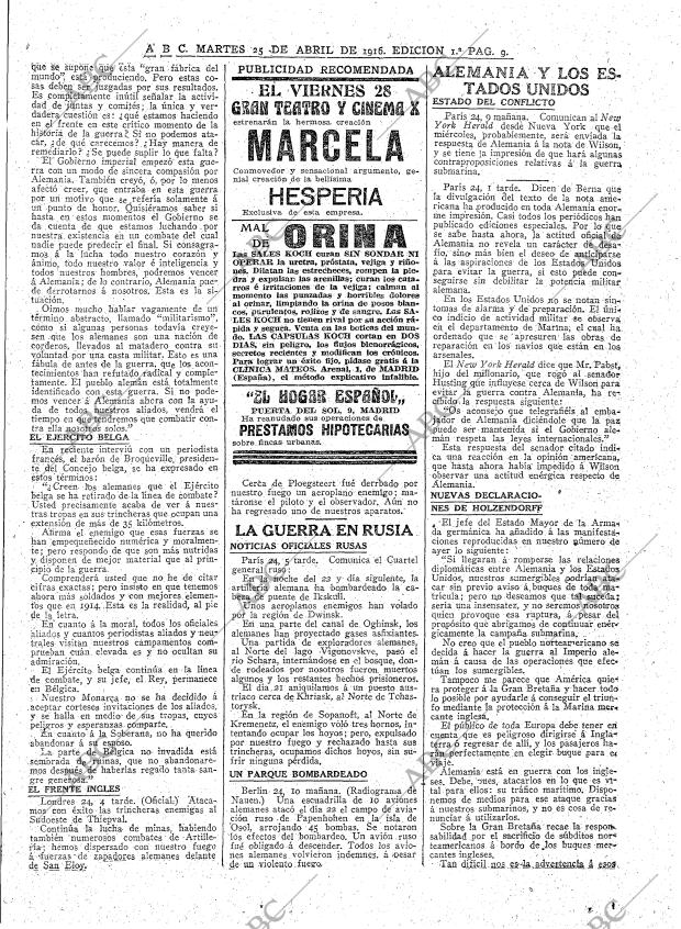 ABC MADRID 25-04-1916 página 7