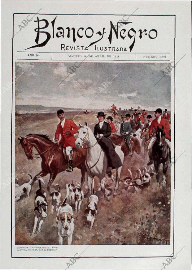 BLANCO Y NEGRO MADRID 30-04-1916 página 1