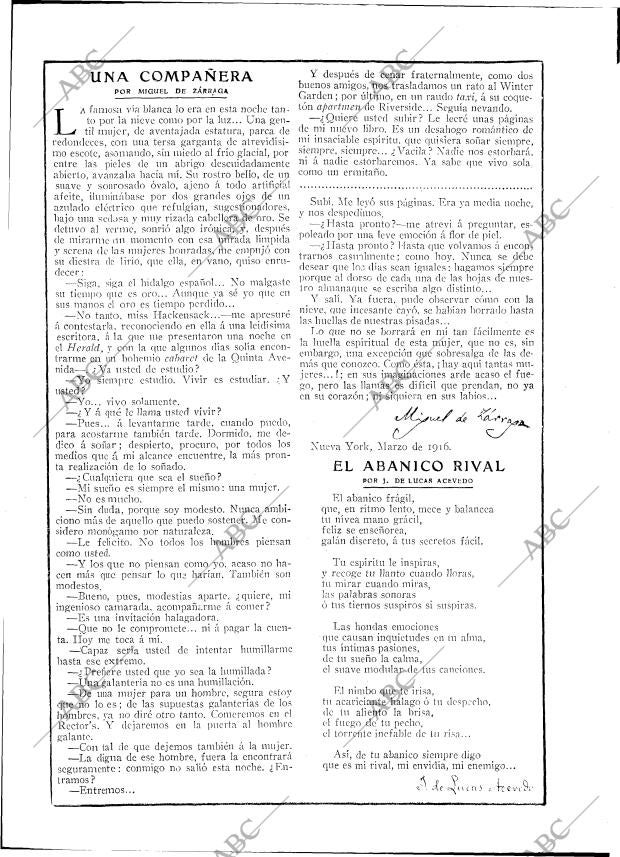 BLANCO Y NEGRO MADRID 30-04-1916 página 26