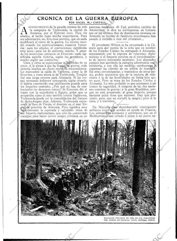 BLANCO Y NEGRO MADRID 30-04-1916 página 5