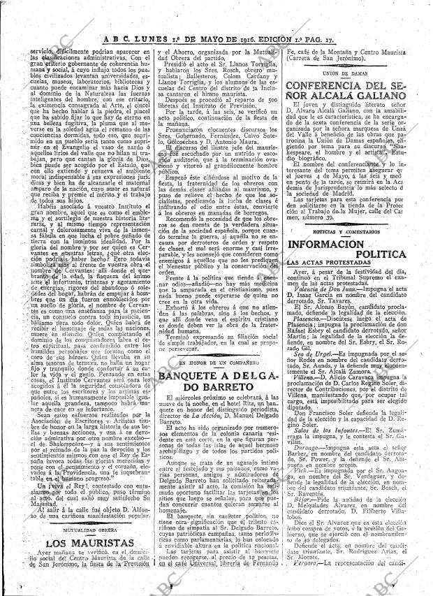 ABC MADRID 01-05-1916 página 17