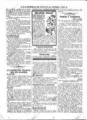 ABC MADRID 01-05-1916 página 18