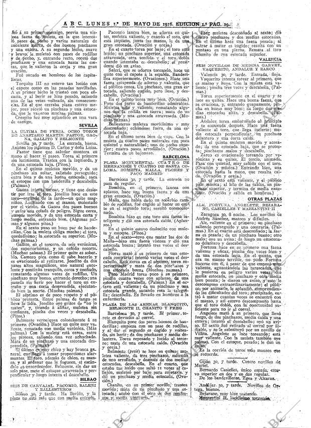 ABC MADRID 01-05-1916 página 19