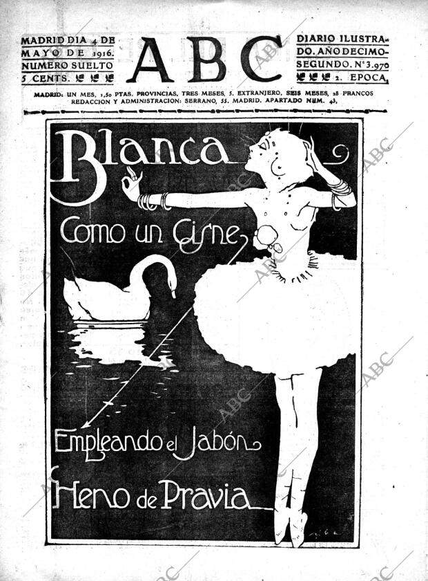 ABC MADRID 04-05-1916 página 1