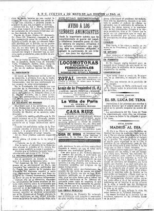 ABC MADRID 04-05-1916 página 16