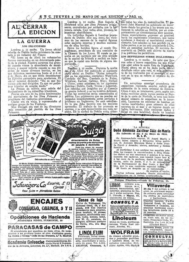 ABC MADRID 04-05-1916 página 23