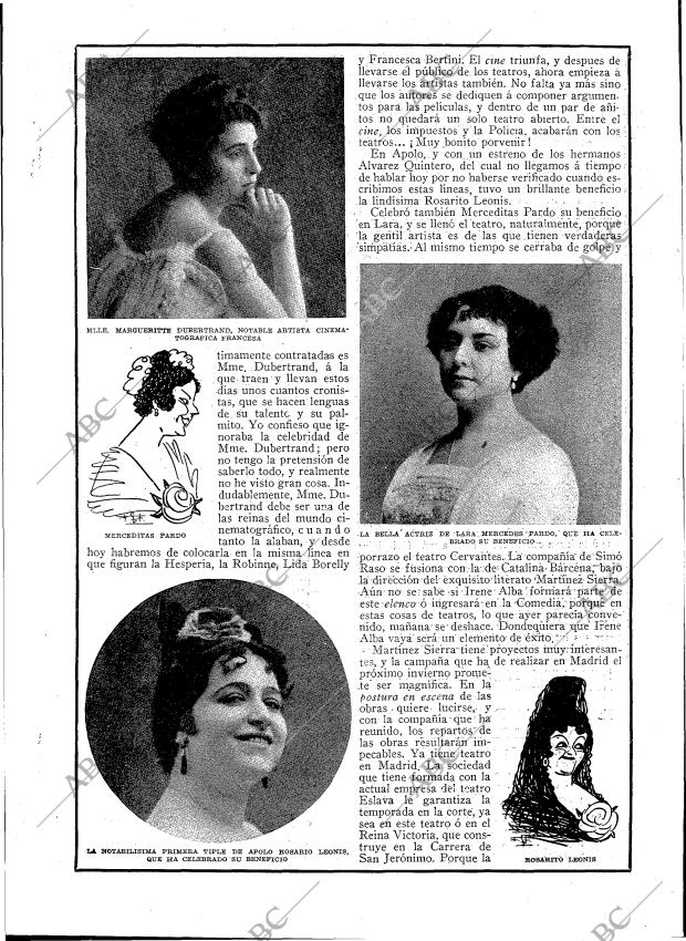 BLANCO Y NEGRO MADRID 07-05-1916 página 27