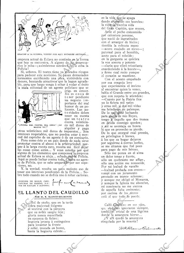 BLANCO Y NEGRO MADRID 07-05-1916 página 28