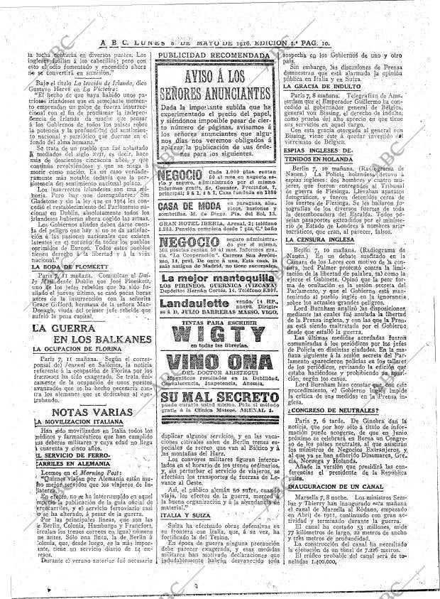 ABC MADRID 08-05-1916 página 10