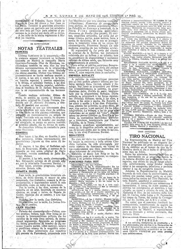 ABC MADRID 08-05-1916 página 15