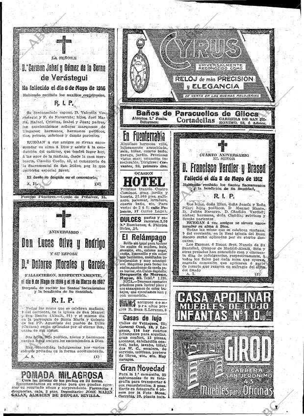 ABC MADRID 08-05-1916 página 23