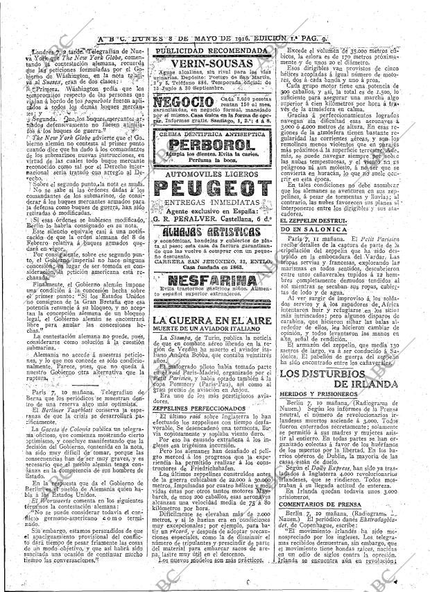 ABC MADRID 08-05-1916 página 9