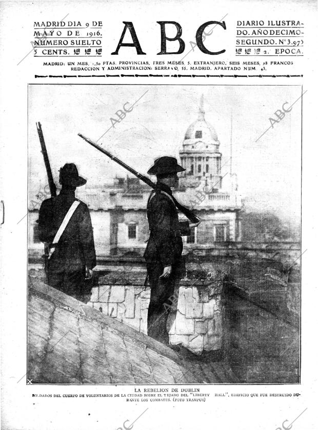 ABC MADRID 09-05-1916 página 1