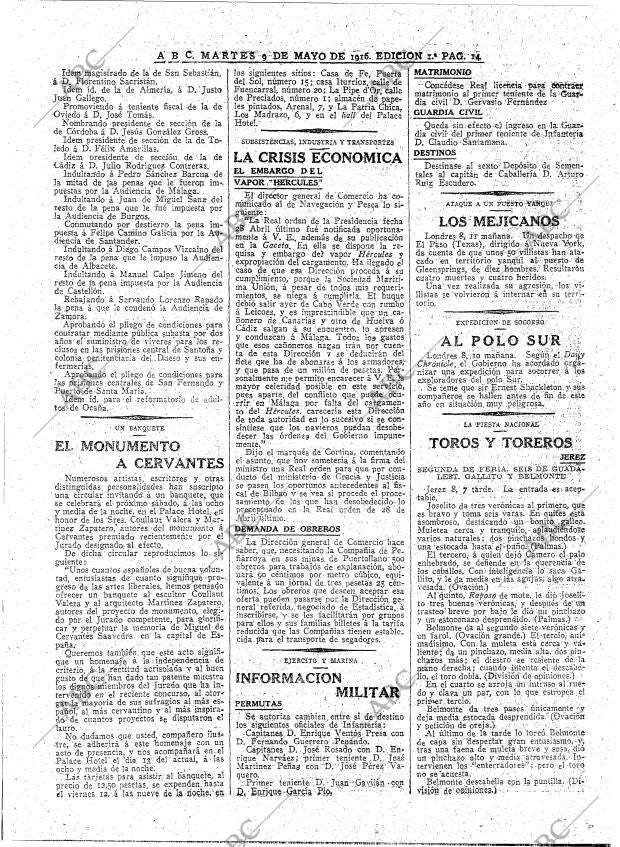 ABC MADRID 09-05-1916 página 14
