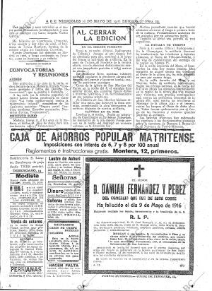 ABC MADRID 10-05-1916 página 23