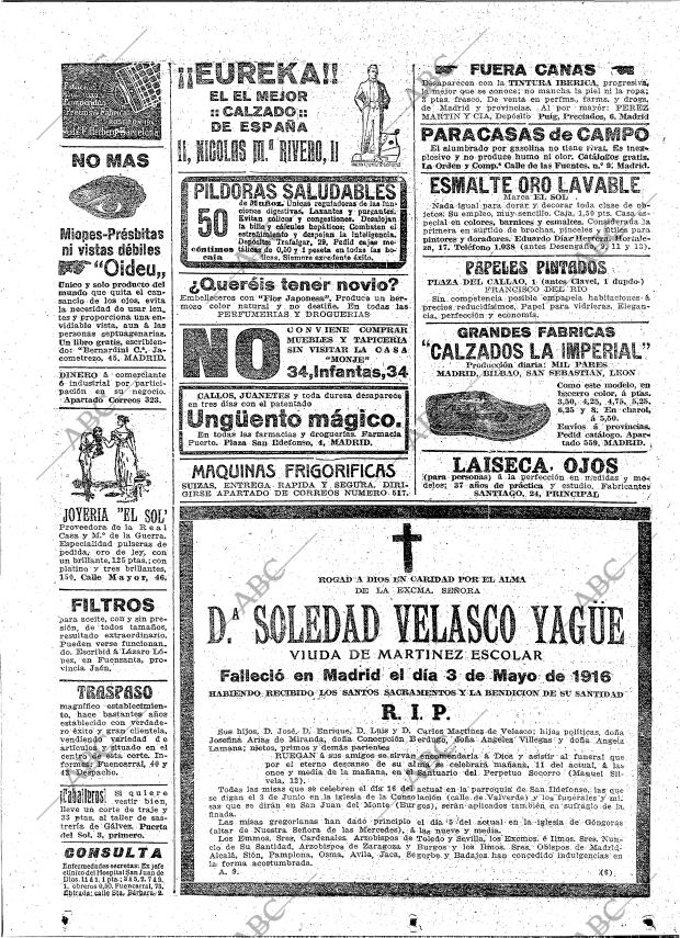 ABC MADRID 10-05-1916 página 28