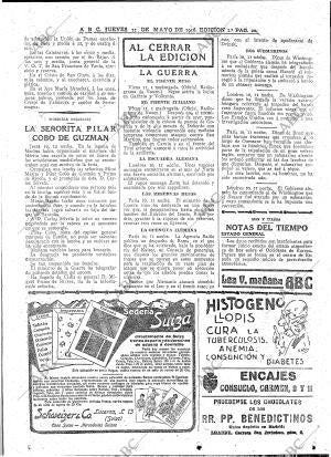 ABC MADRID 11-05-1916 página 20