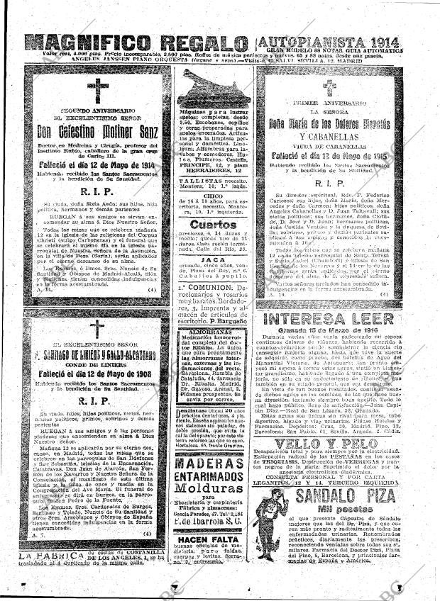 ABC MADRID 11-05-1916 página 25