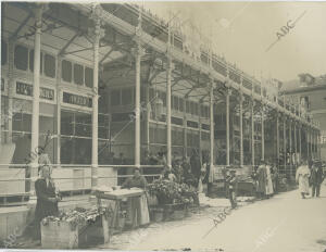 Vista exterior del mercado inaugurado el 13/05/1916