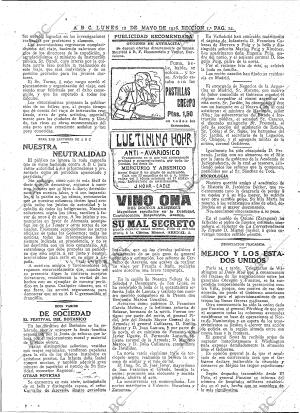 ABC MADRID 15-05-1916 página 12
