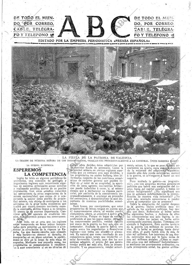 ABC MADRID 16-05-1916 página 3