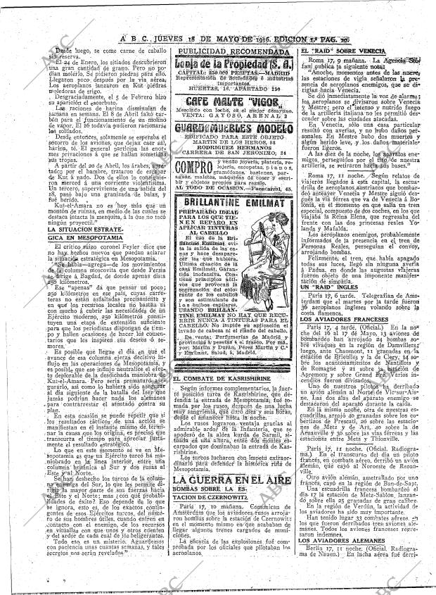 ABC MADRID 18-05-1916 página 10