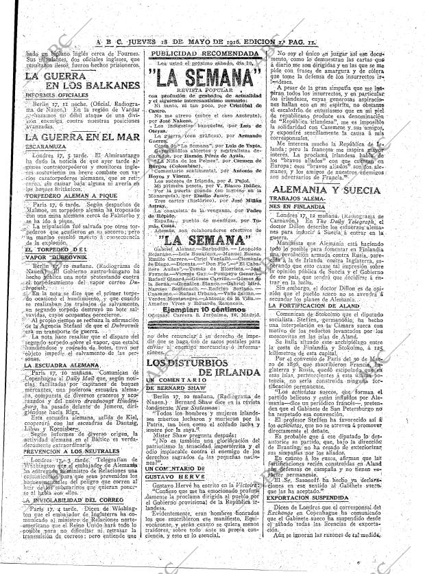 ABC MADRID 18-05-1916 página 11