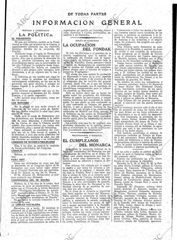 ABC MADRID 18-05-1916 página 13