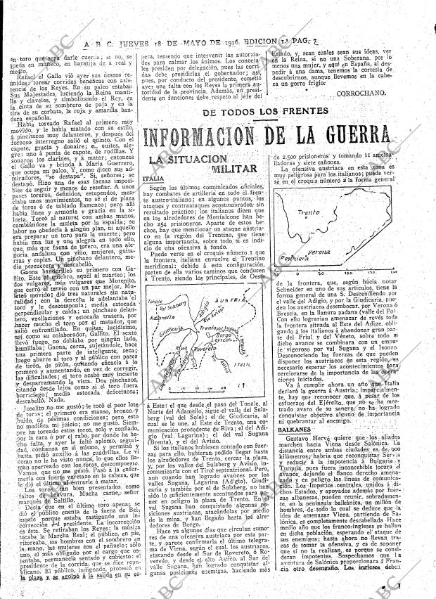 ABC MADRID 18-05-1916 página 7