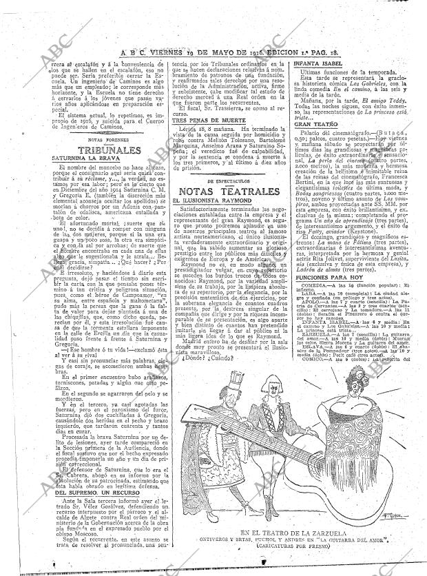 ABC MADRID 19-05-1916 página 18